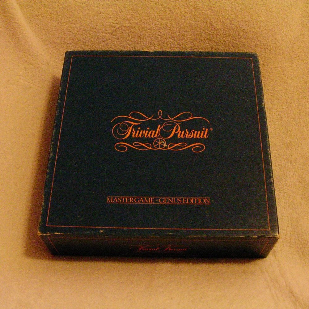 Vintage Trivial Pursuit MASTERGAME ~ GENUS EDITION - Picture 2 of 2